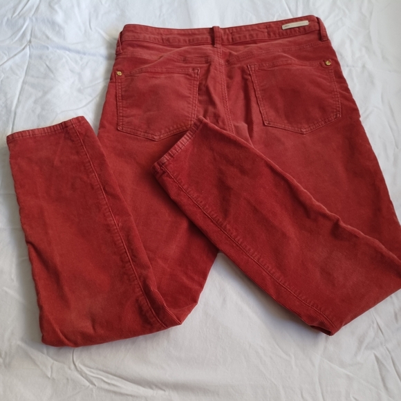Anthropologie Pilcro and the Letterpress Red Slim Fit Jeans in Corduroy - Picture 10 of 11